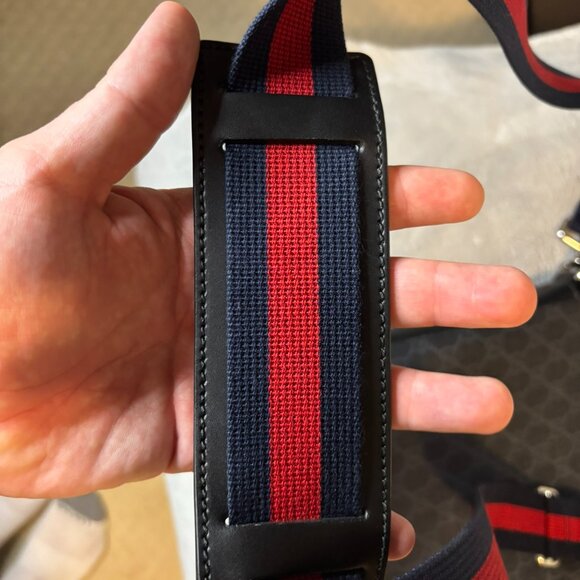 Gucci flat messenger bag or men's cross bag - Picture 5 of 13